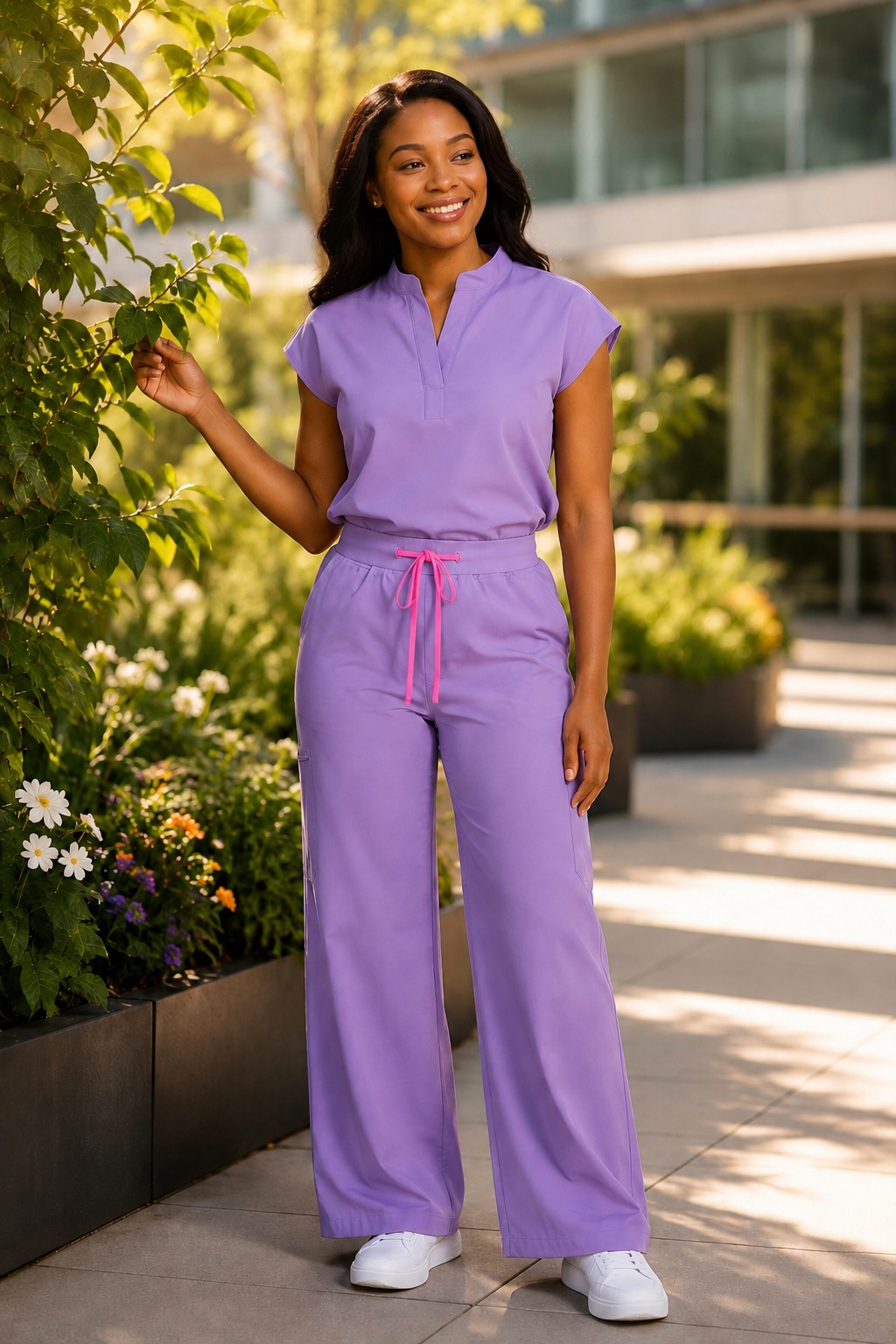 Wide Leg Set — Lavender
